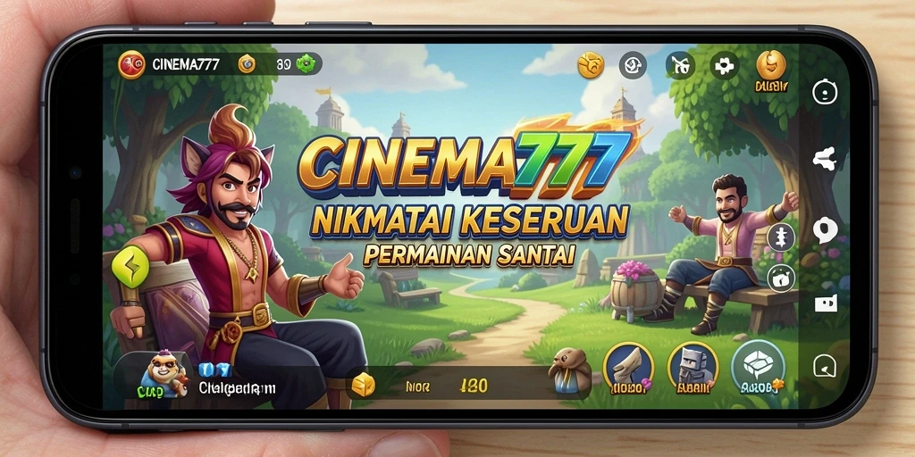 Tampilan gameplay CINEMA777 yang seru dan menghibur.