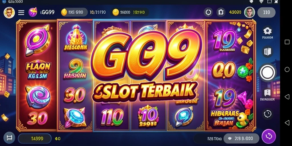 Tangkapan layar gameplay Slot GG99 yang mendebarkan.