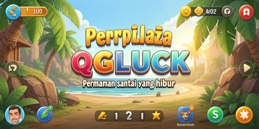 Gameplay QGLUCK menampilkan tantangan seru dan grafik yang menarik.