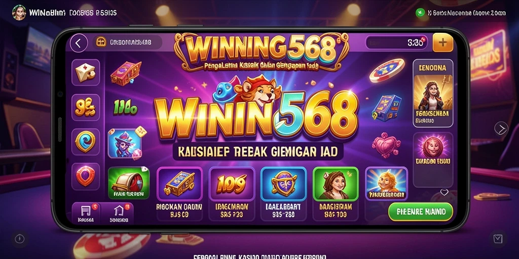 Tampilan gameplay <strong>WINNING568</strong> yang mengasyikkan dan interaktif.